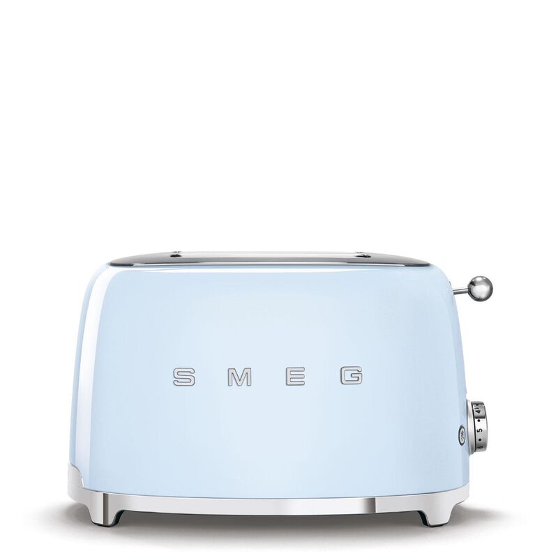 Smeg 2 Slice Toaster - Pastel Blue image number 1